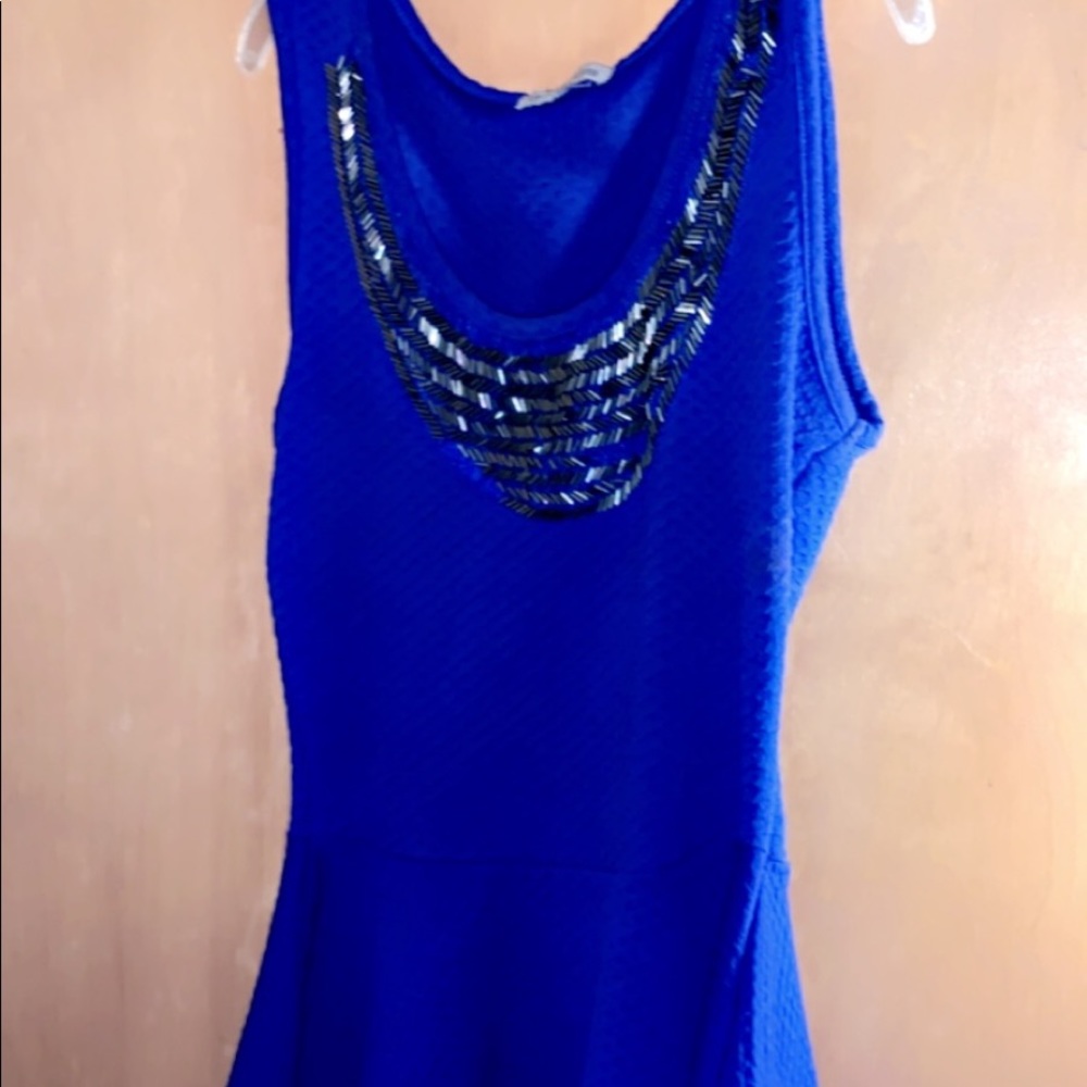 Charlotte russe blue dress top